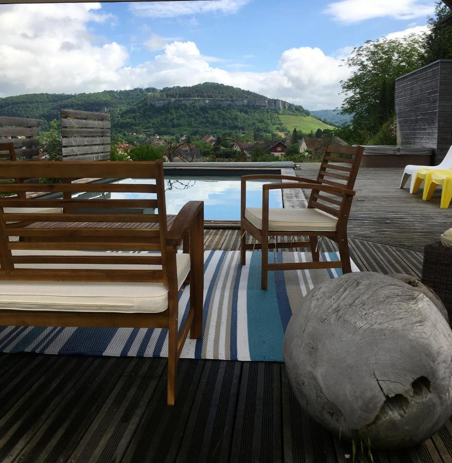 B&B Les Hauts D'Орнан Екстериор снимка